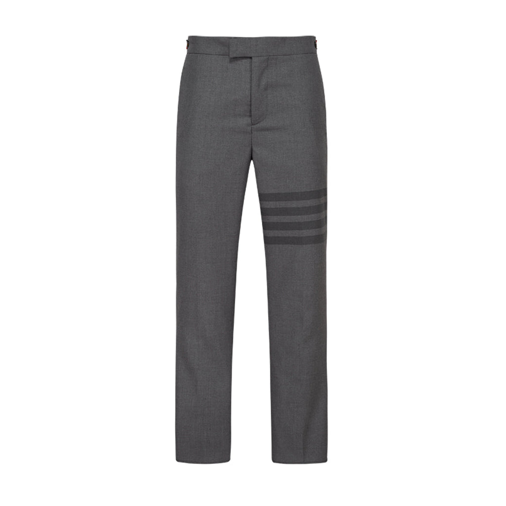 Thom Browne Style Four-Bar Pants
