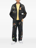 Maison MIHARA YASUHIRO sticker-print patch-detail overshirt