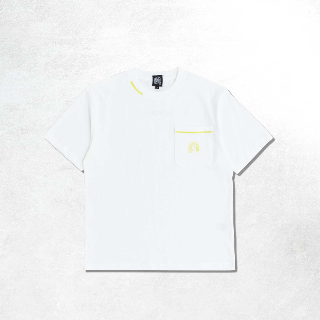 Heresy Arch Pocket T-shirt: Ecru