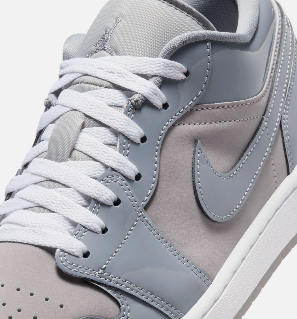 Air Jordan 1 Low Cool Grey Men's Sneakers - Medium Grey / White / Cool Grey